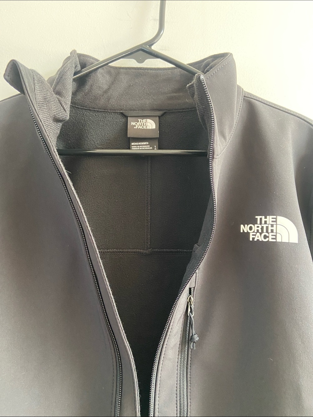 The North Face Black Softshell Jacket with Logo - Picture 2 of 5